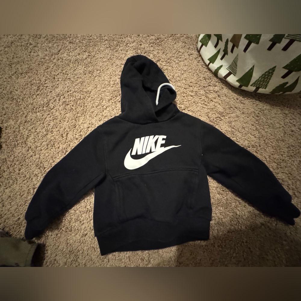 Nike black and white  Hoodie